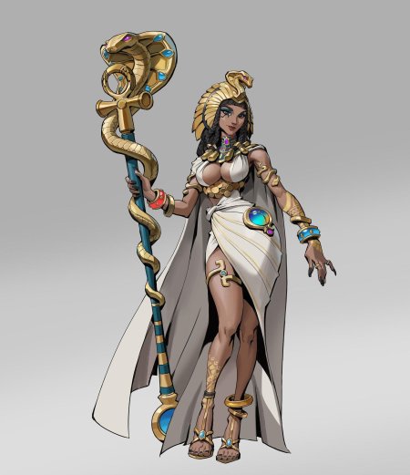 Арт фэнтези египет клеопатра