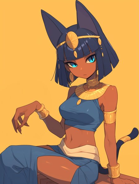 Египетские боги аниме