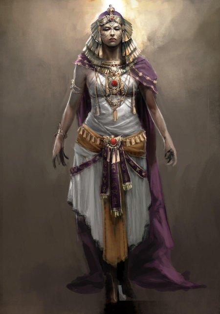 Древнеегипетская царица клеопатра