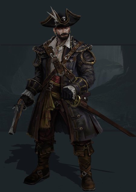 Капитан пиратов днд