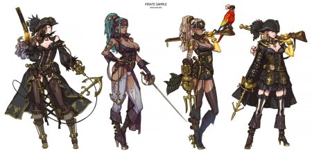 Пират концепт арт