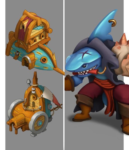 Пират казуальный стиль игра