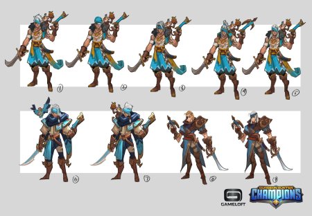 Dungeon hunter champions персонажи