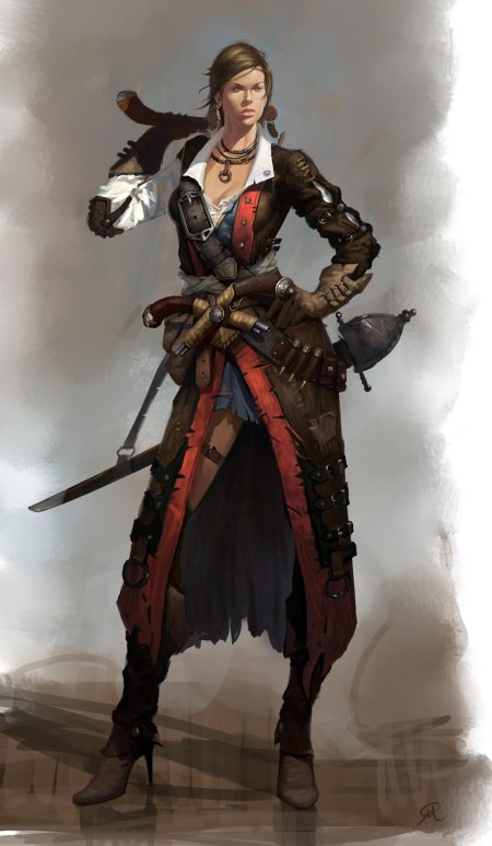 Капитан пиратов референс