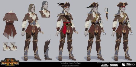 Тотал вар вархаммер вампиры пираты