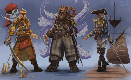 Капитан пиратов днд