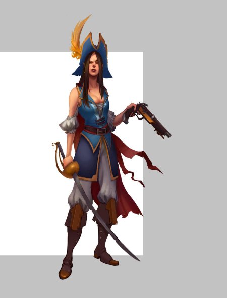 Девушка пират