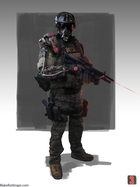 Солдат будущего арт