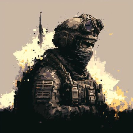 Русский солдат нейросеть