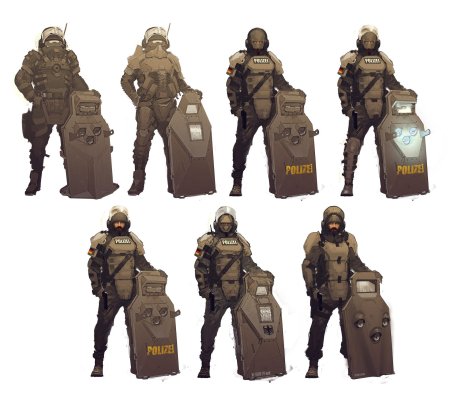 Робот киберпанк