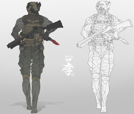 Арт солдаты mgs