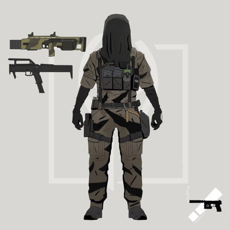 Чвк солдат concept art