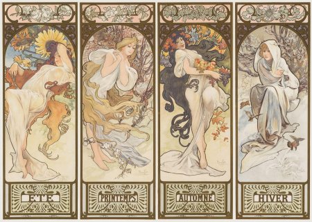 Альфонс муха времена года