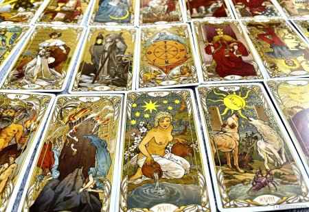 Таро золотое арт-нуво