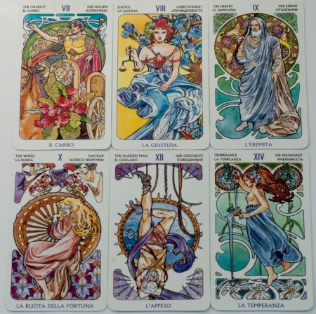 Колода таро арт нуво