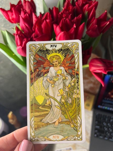 Золотое таро уэйта арт нуво