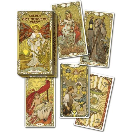 Золотое таро уэйт арт-нуво / golden art nouveau tarot