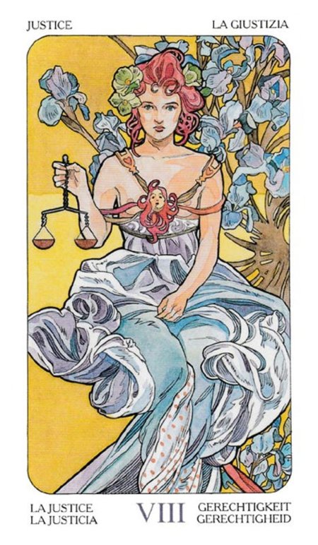 Колода таро арт нуво