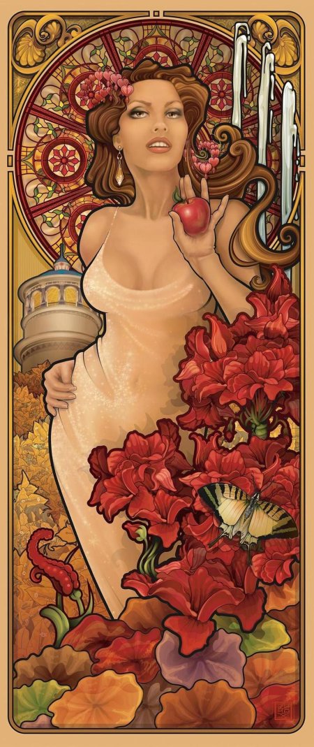 Альфонс муха картина