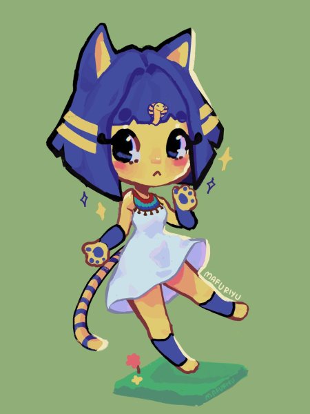 Энимал кроссинг ankha