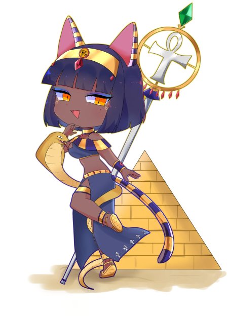 Анкха египетская кошка