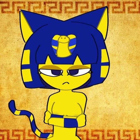 Zone ankha оригинал желтая египетская кошка