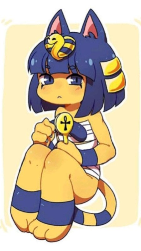 Энимал кроссинг ankha