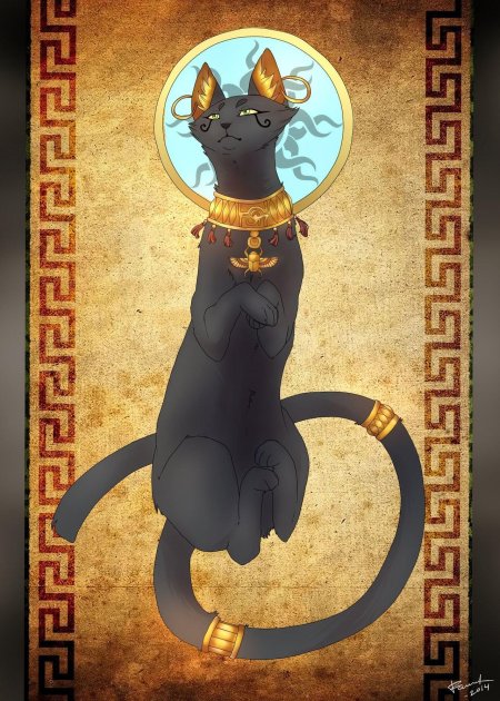 Египетская кошка анкха