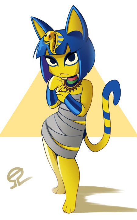 Zone ankha египетская кошка