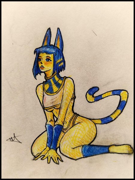 Zone ankha египетская кошка