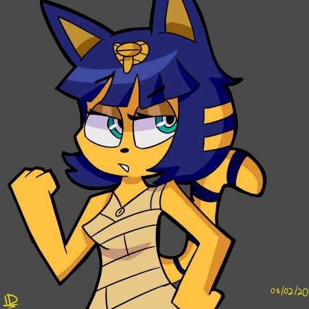 Анимал кроссинг ankha к34