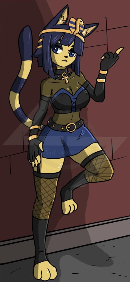 Энимал кроссинг ankha