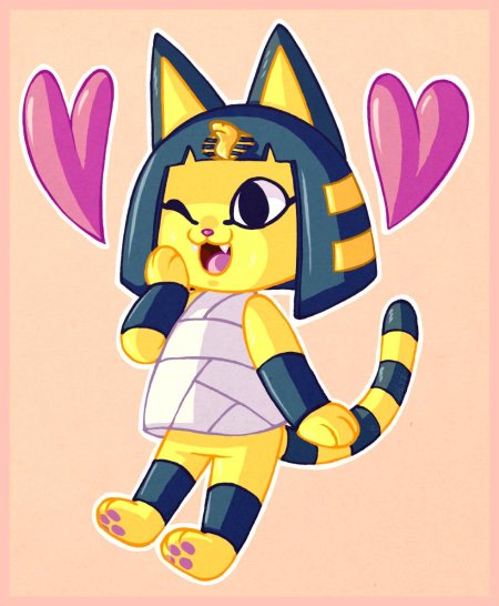 Animal crossing ankha