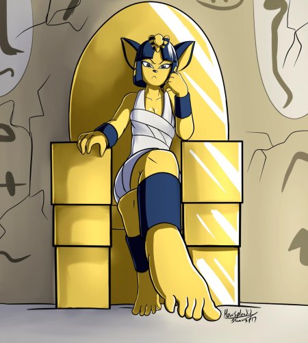 Египетская кошка ankha