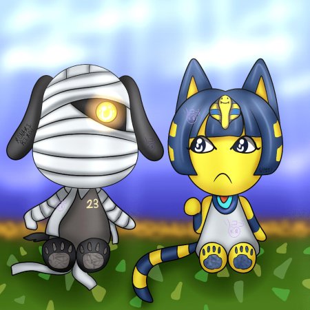 Ankha арты