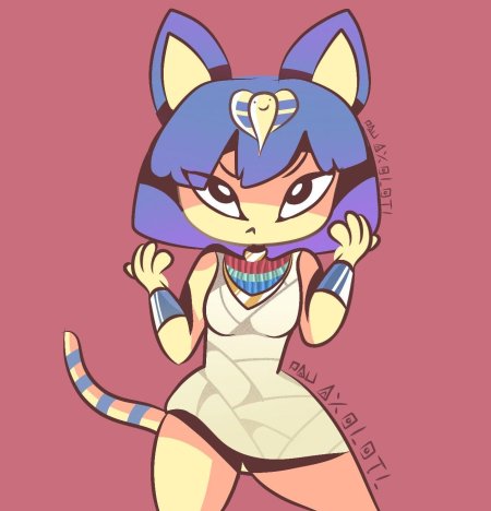 Анимал кроссинг ankha rule