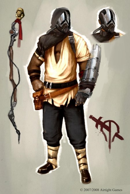 Разбойник концепт арт днд