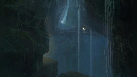 Пещера фэнтези арт