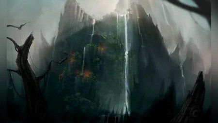 Водопад фэнтези