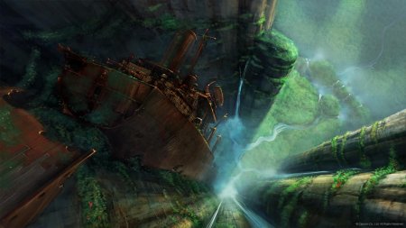 Затонувший корабль арт