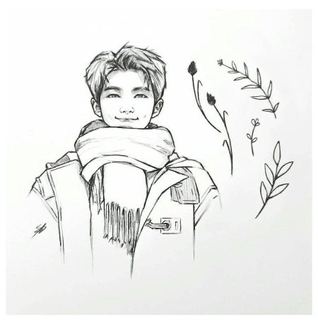 Портреты бтс намджун