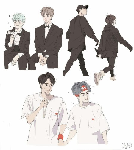 Персонажи бтс