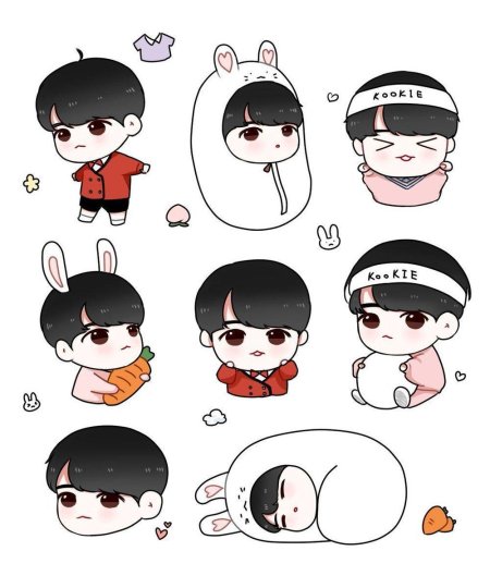 Чибики бтс чонгук