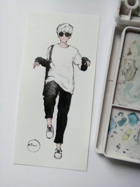 Скетчбук bts