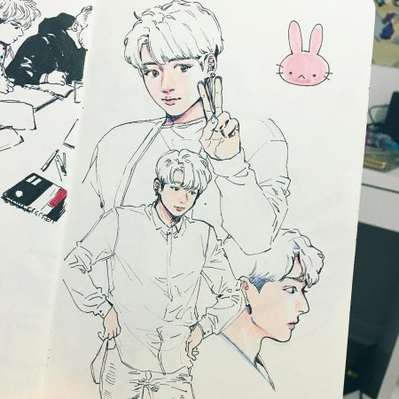 Бтс раскраска