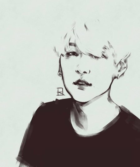 Юнги бтс арт