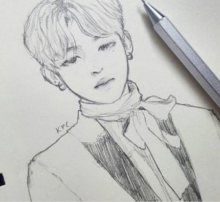 Бтс для срисовки юнги