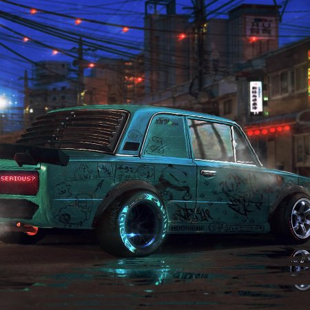 Ваз cyberpunk