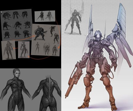 Робот концепт арт