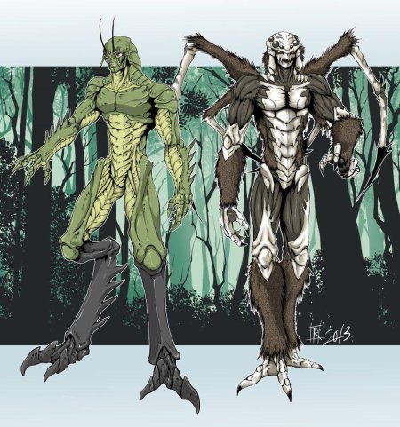 Биопанк броня